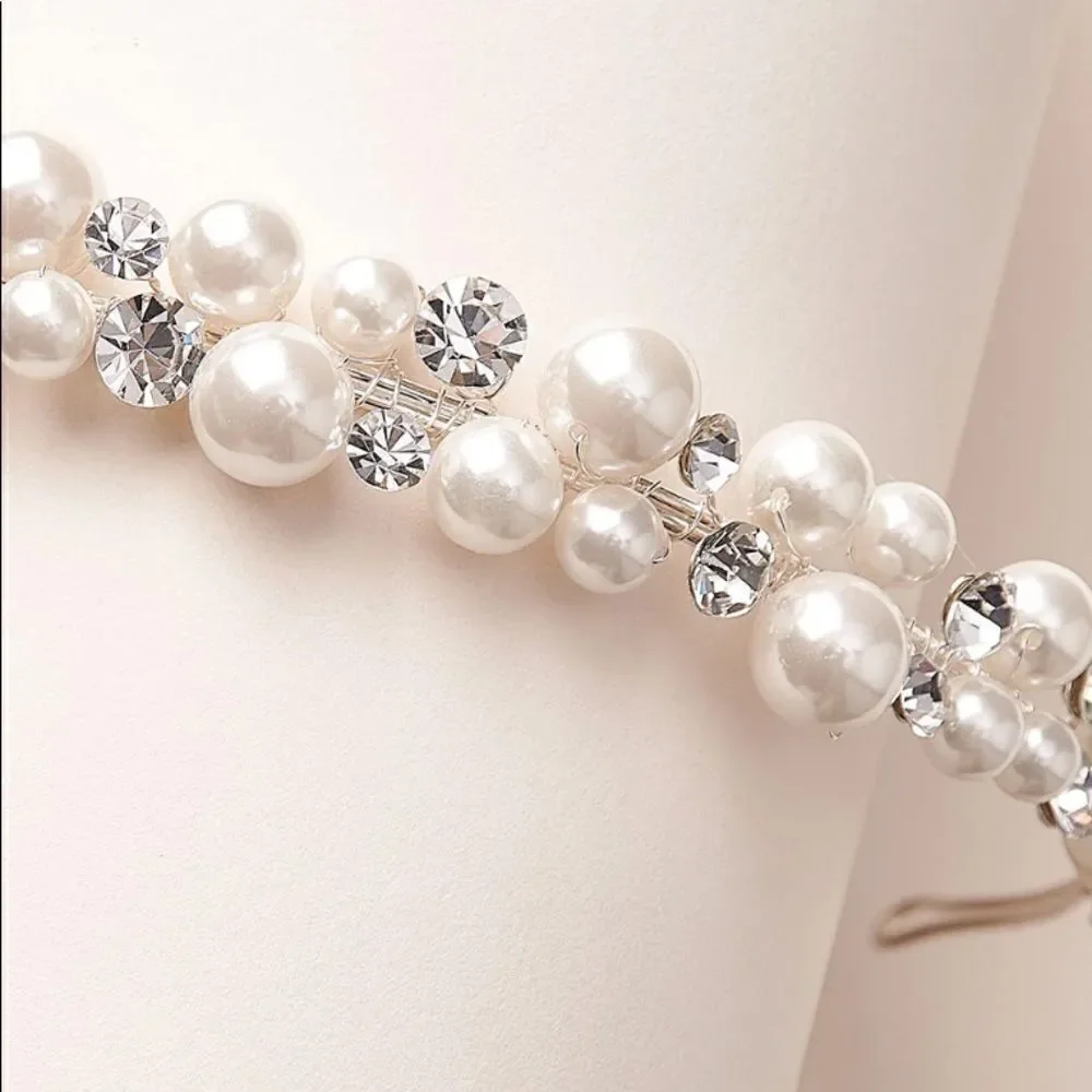 NWT Dareth Colburn Greta Pearl Headband